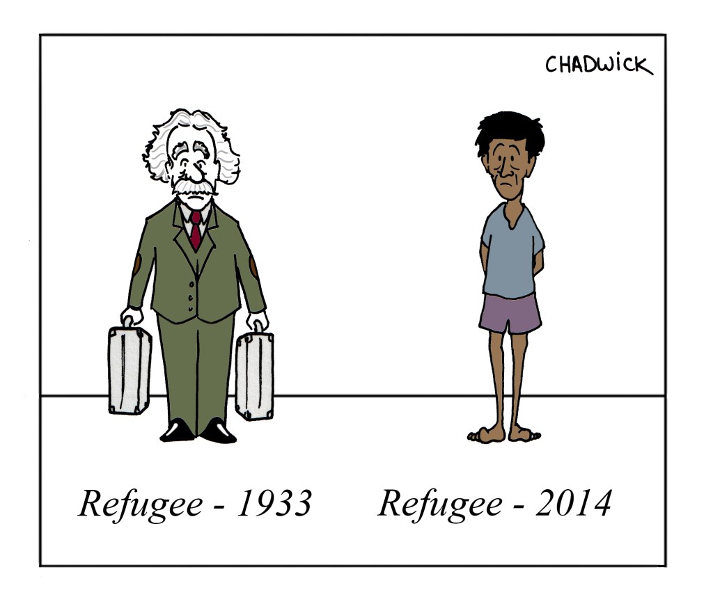 Refugees through time